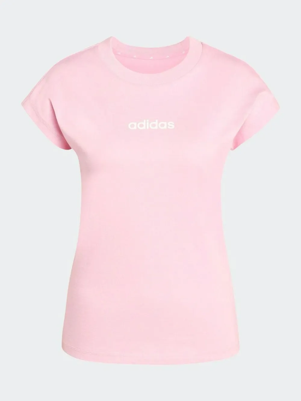 adidas Light Pink Essentials Single Jersey T-Shirt
