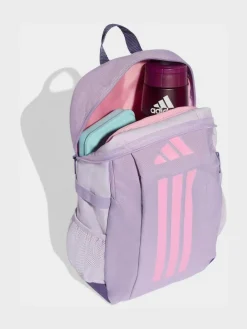 adidas Light Purple Kids 3 Stripe Backpack^BOY Bags|Bags