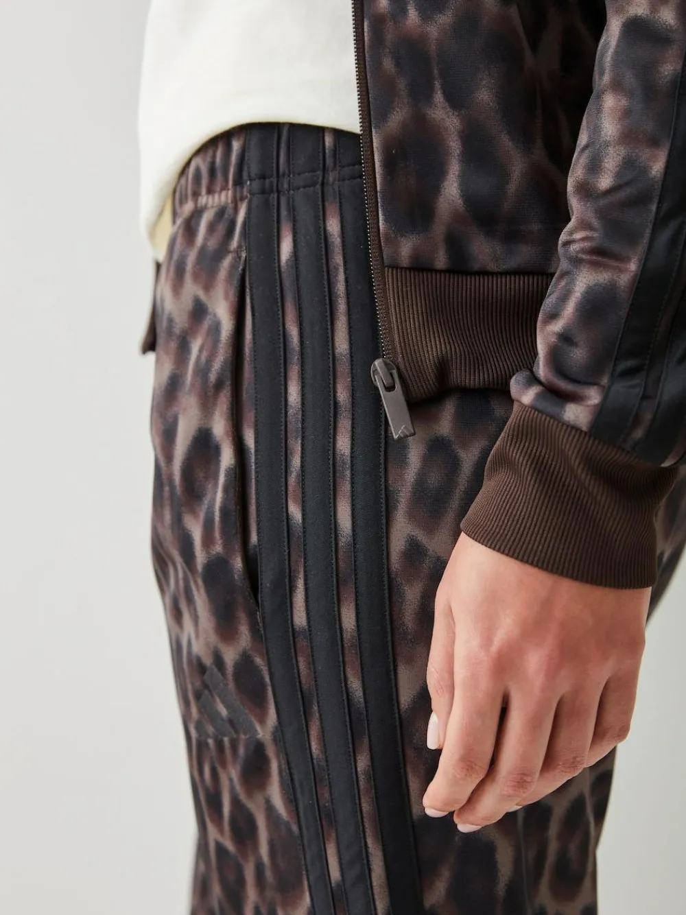 Hot adidas Natural Essentials 3-Stripes Tracksuit Animal Aop