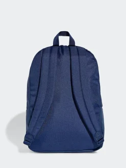 adidas Navy Blue Classic 3 Bar Logo Backpack^ Bags