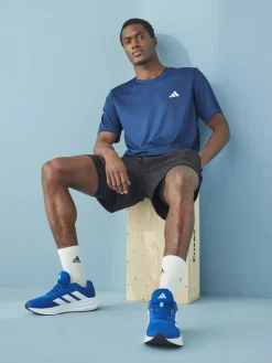 adidas Navy Blue Train Essentials Training T-Shirt^ Tops & T-Shirts