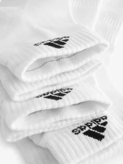 adidas Off White Cushioned Sportswear Ankle Socks 6 Pack