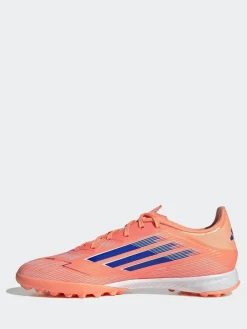 adidas Orange Adult F50 League Turf Boots^ Soccer Cleats