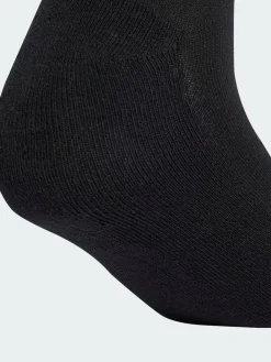 Discount adidas originals Ankle 3-Stripes Crew Socks 3 Pairs Black