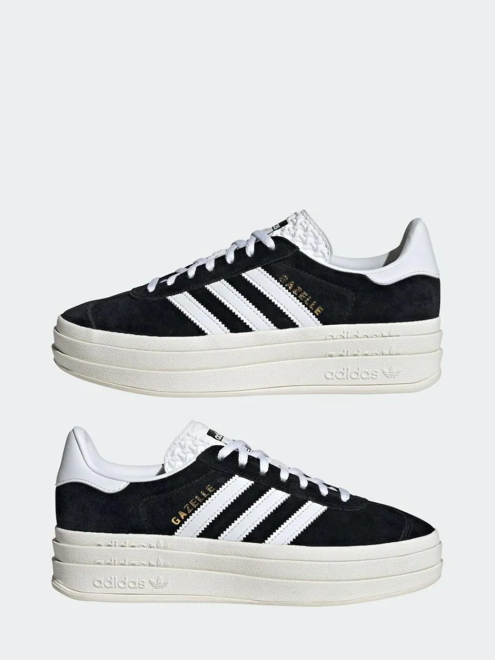 Discount adidas originals Black Dark Gazelle Bold W Trainers