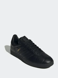 New adidas originals Black/Black Gazelle Trainers