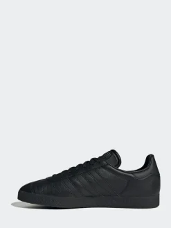 New adidas originals Black/Black Gazelle Trainers