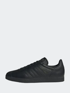 New adidas originals Black/Black Gazelle Trainers