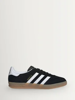 Best adidas originals Black/White Gazelle Indoor Trainers