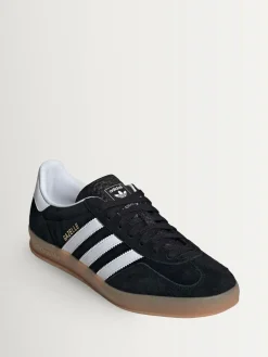Best adidas originals Black/White Gazelle Indoor Trainers