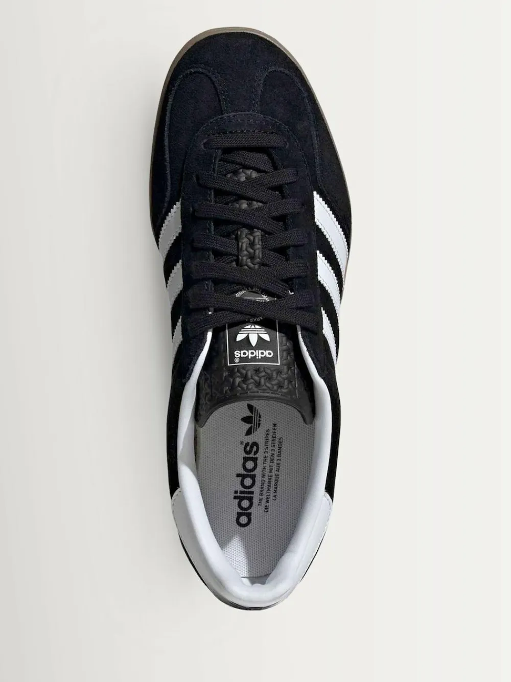 Best adidas originals Black/White Gazelle Indoor Trainers