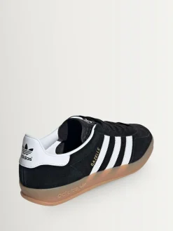 Best adidas originals Black/White Gazelle Indoor Trainers