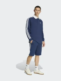Clearance adidas originals 3 Stripes Shorts Blue