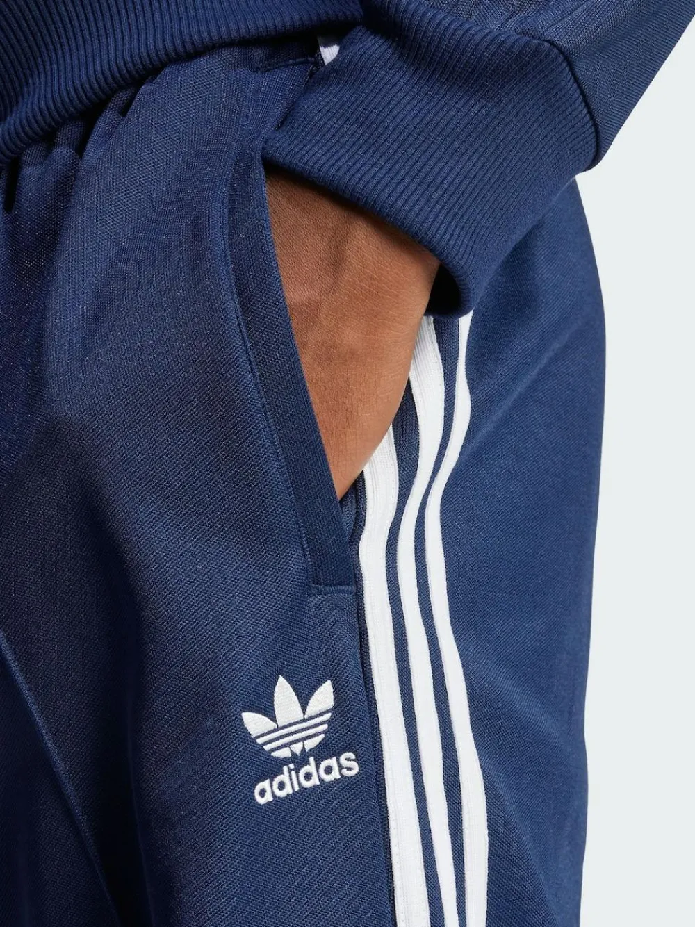 adidas originals Blue Adicolor Baggy Fit Firebird Track Joggers^ Joggers|Joggers