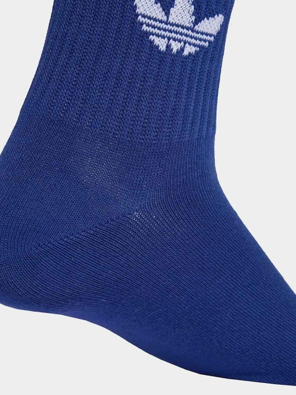 adidas originals Blue/Green Crew 3-Stripes Crew Socks 3 Pairs^Women Socks & Tights