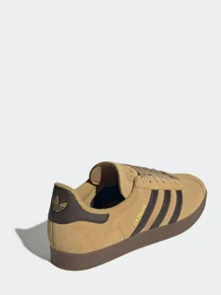 Discount adidas originals Brown Gazelle Trainers