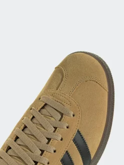 Discount adidas originals Brown Gazelle Trainers