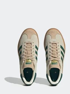 adidas originals Brown/Green Gazelle Bold W Trainers^Women Sneakers