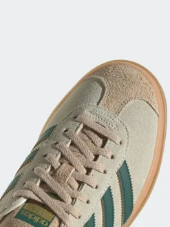 adidas originals Brown/Green Gazelle Bold W Trainers^Women Sneakers