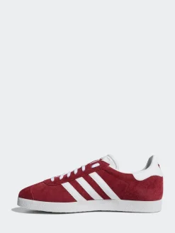 adidas originals Burgundy Red Gazelle Trainers^ Sneakers
