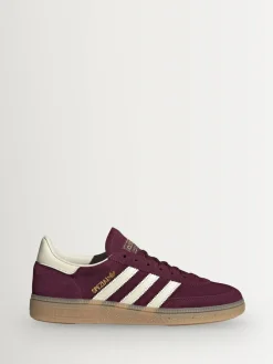 adidas originals Burgundy Red Handball Spezial Trainers^Women Sneakers|Sportswear