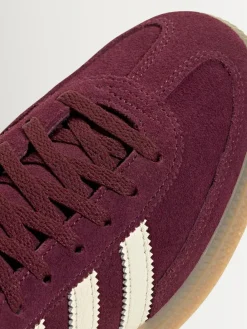adidas originals Burgundy Red Handball Spezial Trainers^Women Sneakers|Sportswear