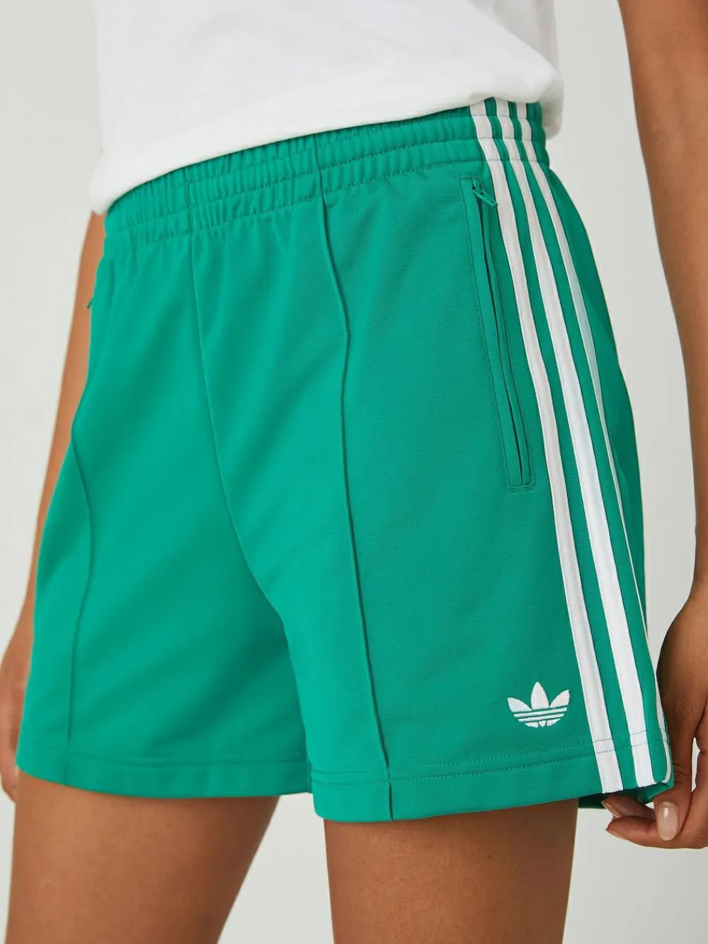 adidas originals Green Firebird Shorts^Women Shorts