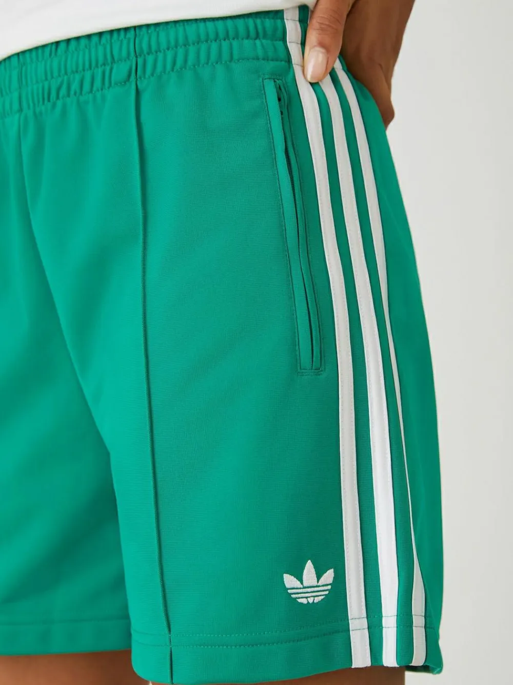 adidas originals Green Firebird Shorts^Women Shorts