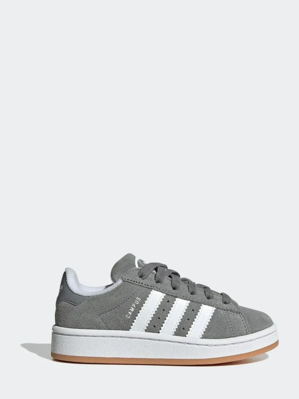 adidas originals Grey Light Campus 00s Elastic Lace Kids Trainers^BOY Sneakers|Sneakers