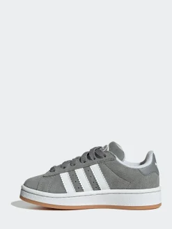 adidas originals Grey Light Campus 00s Elastic Lace Kids Trainers^BOY Sneakers|Sneakers