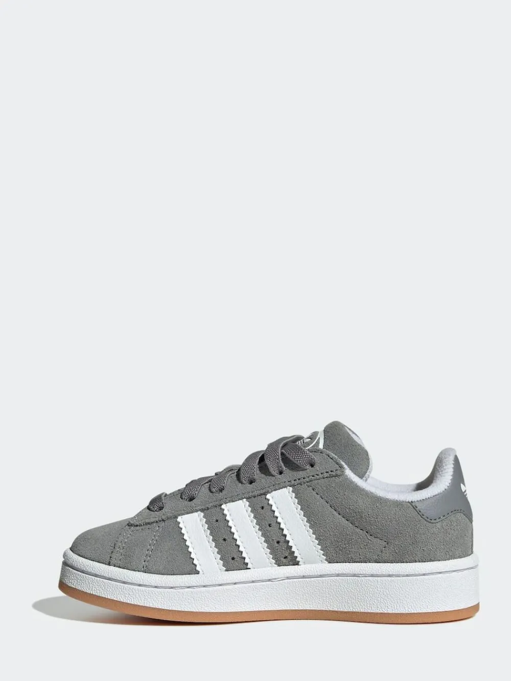adidas originals Grey Light Campus 00s Elastic Lace Kids Trainers^BOY Sneakers|Sneakers