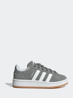 adidas originals Grey Light Campus 00s Elastic Lace Kids Trainers^BOY Sneakers|Sneakers