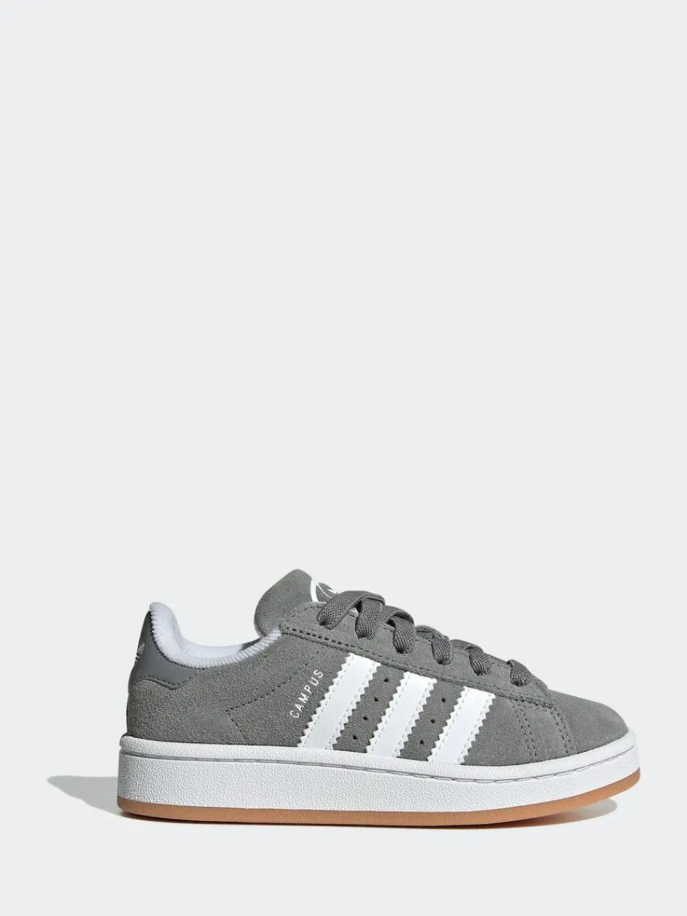 adidas originals Grey Light Campus 00s Elastic Lace Kids Trainers^BOY Sneakers|Sneakers