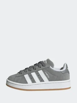 adidas originals Grey Light Campus 00s Elastic Lace Kids Trainers^BOY Sneakers|Sneakers