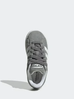 adidas originals Grey Light Campus 00s Elastic Lace Kids Trainers^BOY Sneakers|Sneakers