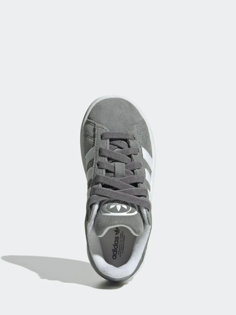 adidas originals Grey Light Campus 00s Elastic Lace Kids Trainers^BOY Sneakers|Sneakers