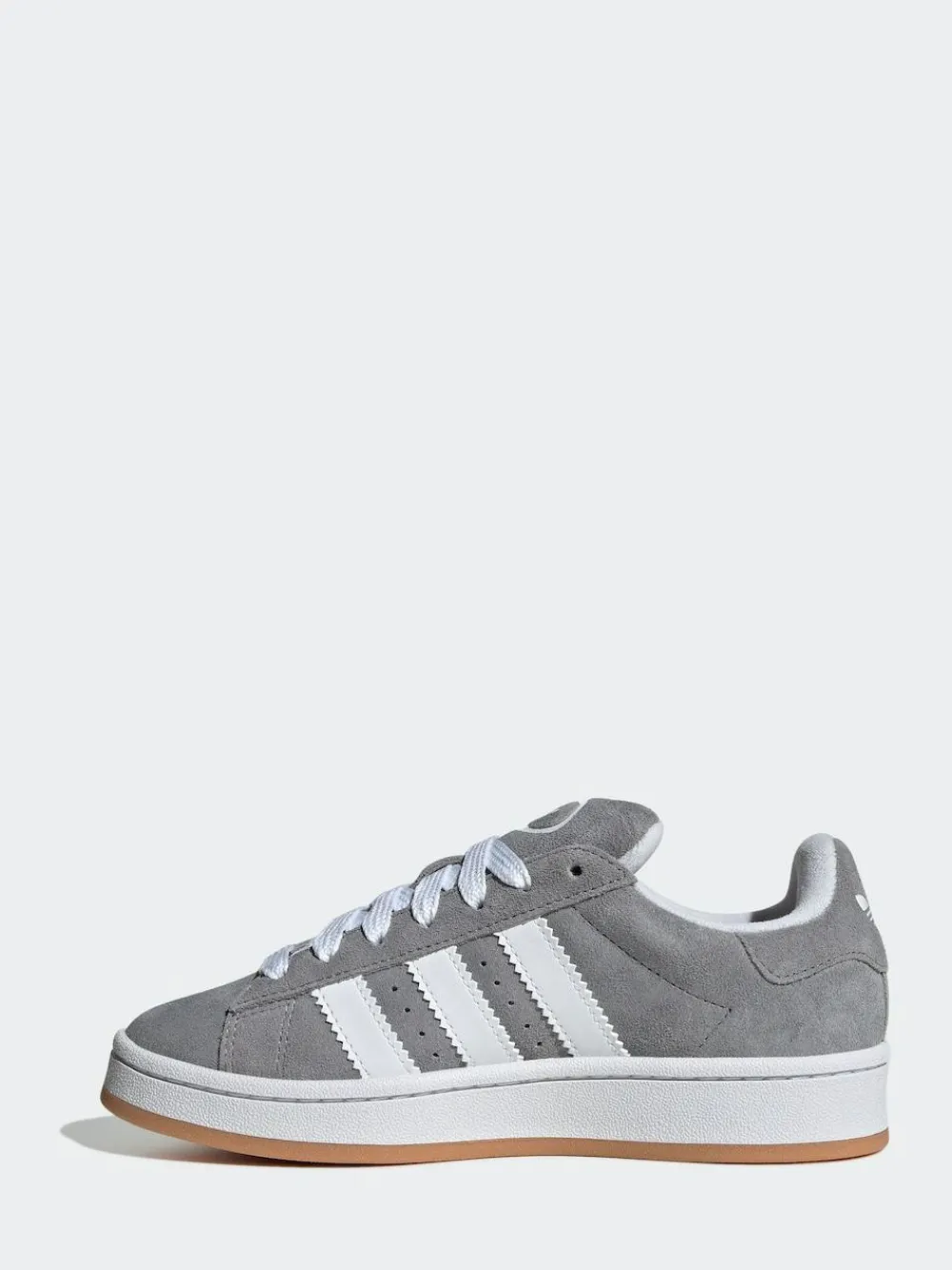 adidas originals Grey/White Campus 00s Lace Junior Trainers^BOY Sneakers|Sneakers