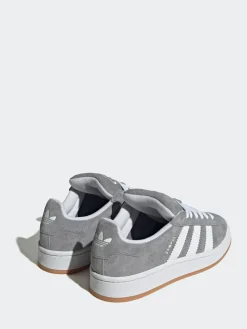 adidas originals Grey/White Campus 00s Lace Junior Trainers^BOY Sneakers|Sneakers