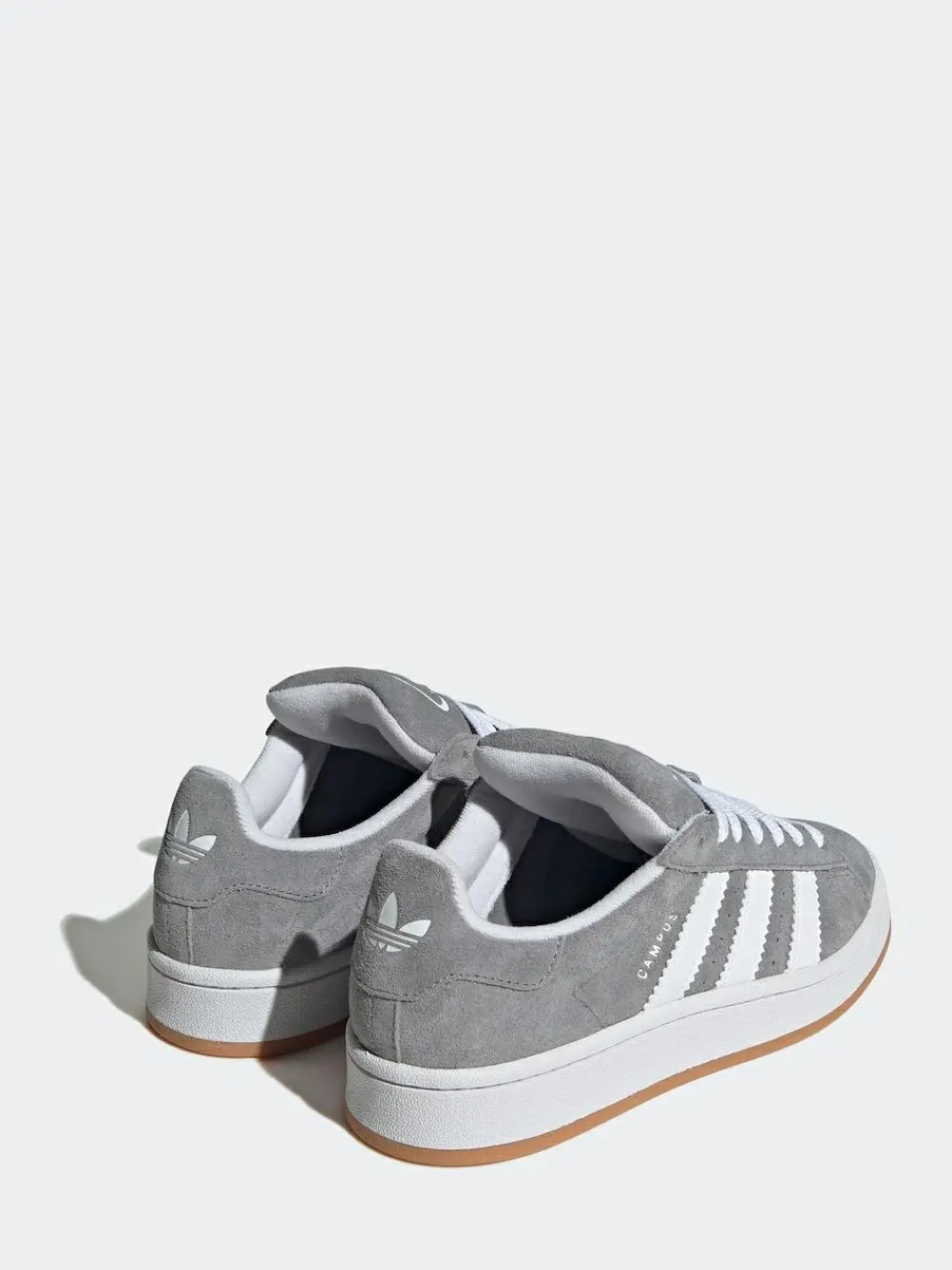 adidas originals Grey/White Campus 00s Lace Junior Trainers^BOY Sneakers|Sneakers