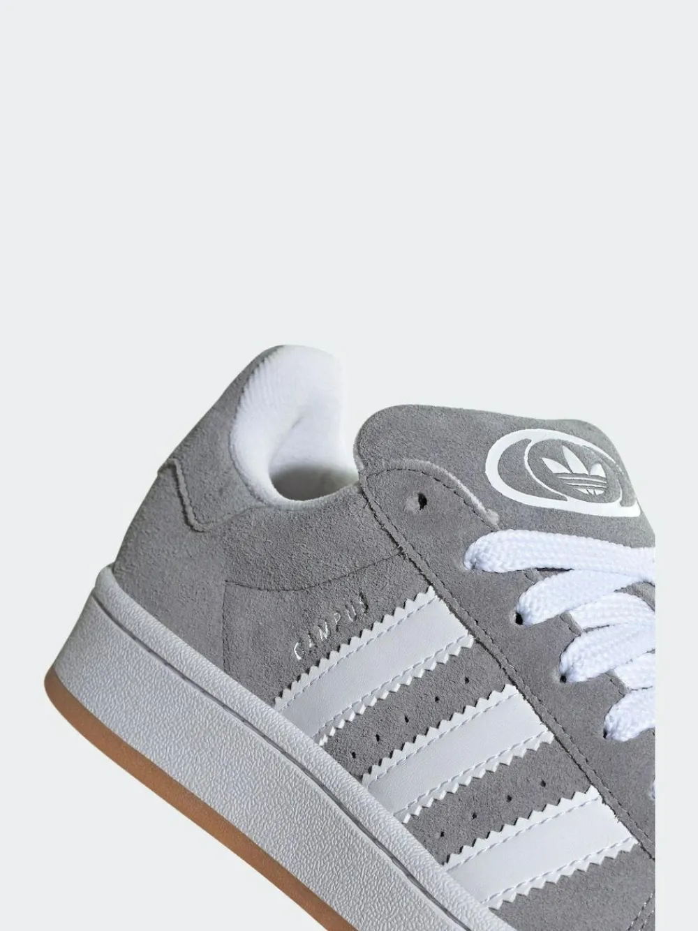 adidas originals Grey/White Campus 00s Lace Junior Trainers^BOY Sneakers|Sneakers