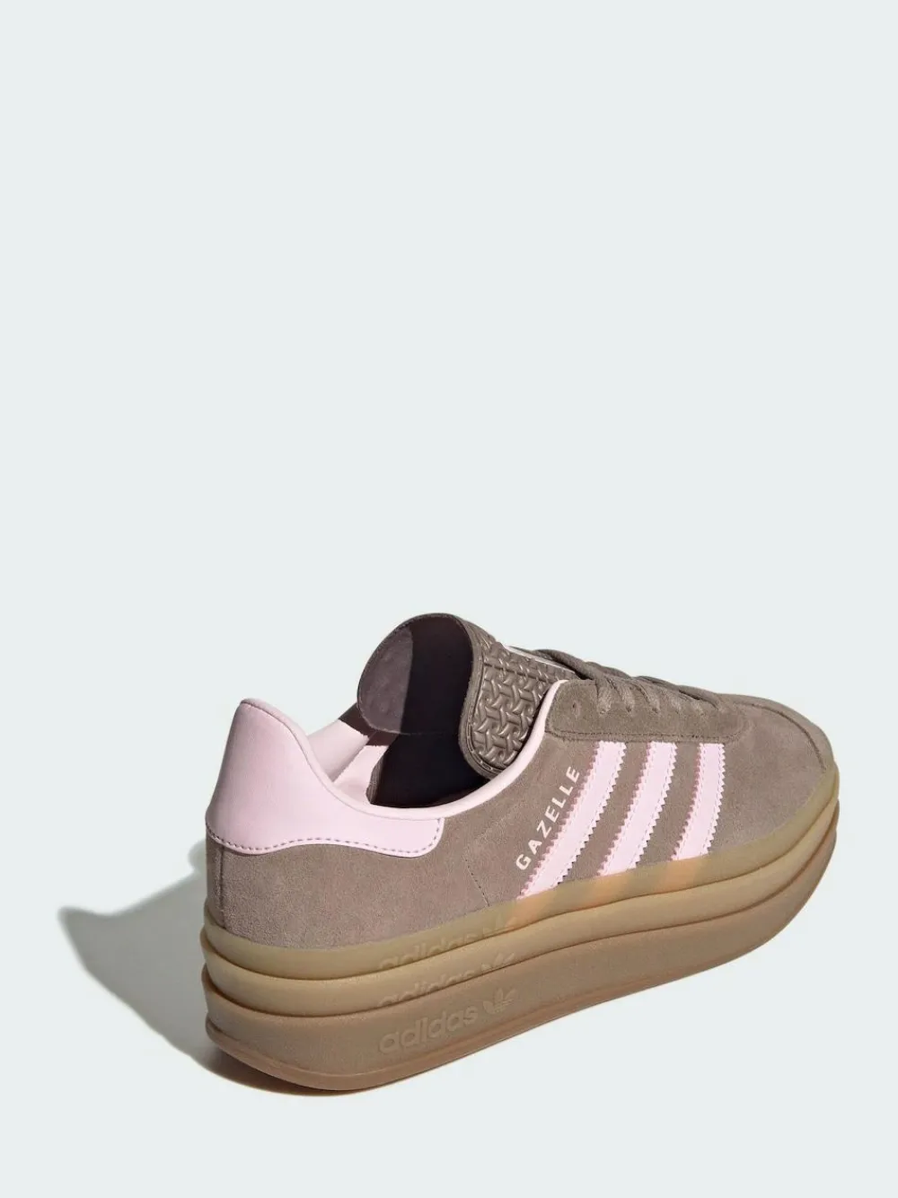 adidas originals Light Brown Gazelle Bold W Trainers^Women Sneakers