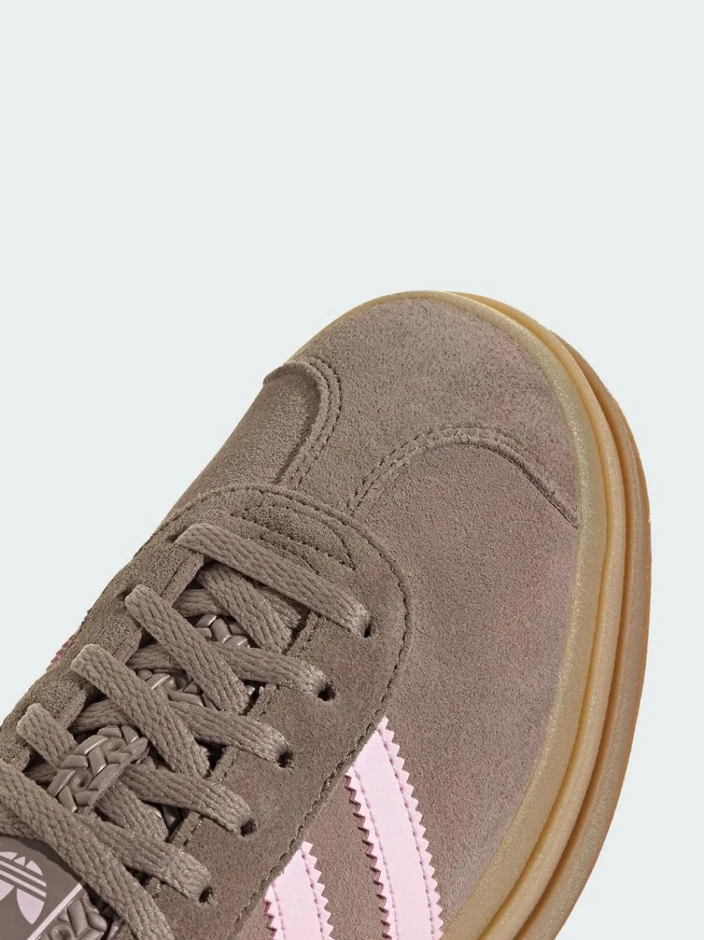 adidas originals Light Brown Gazelle Bold W Trainers^Women Sneakers