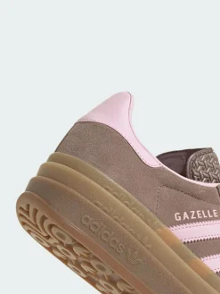 adidas originals Light Brown Gazelle Bold W Trainers^Women Sneakers