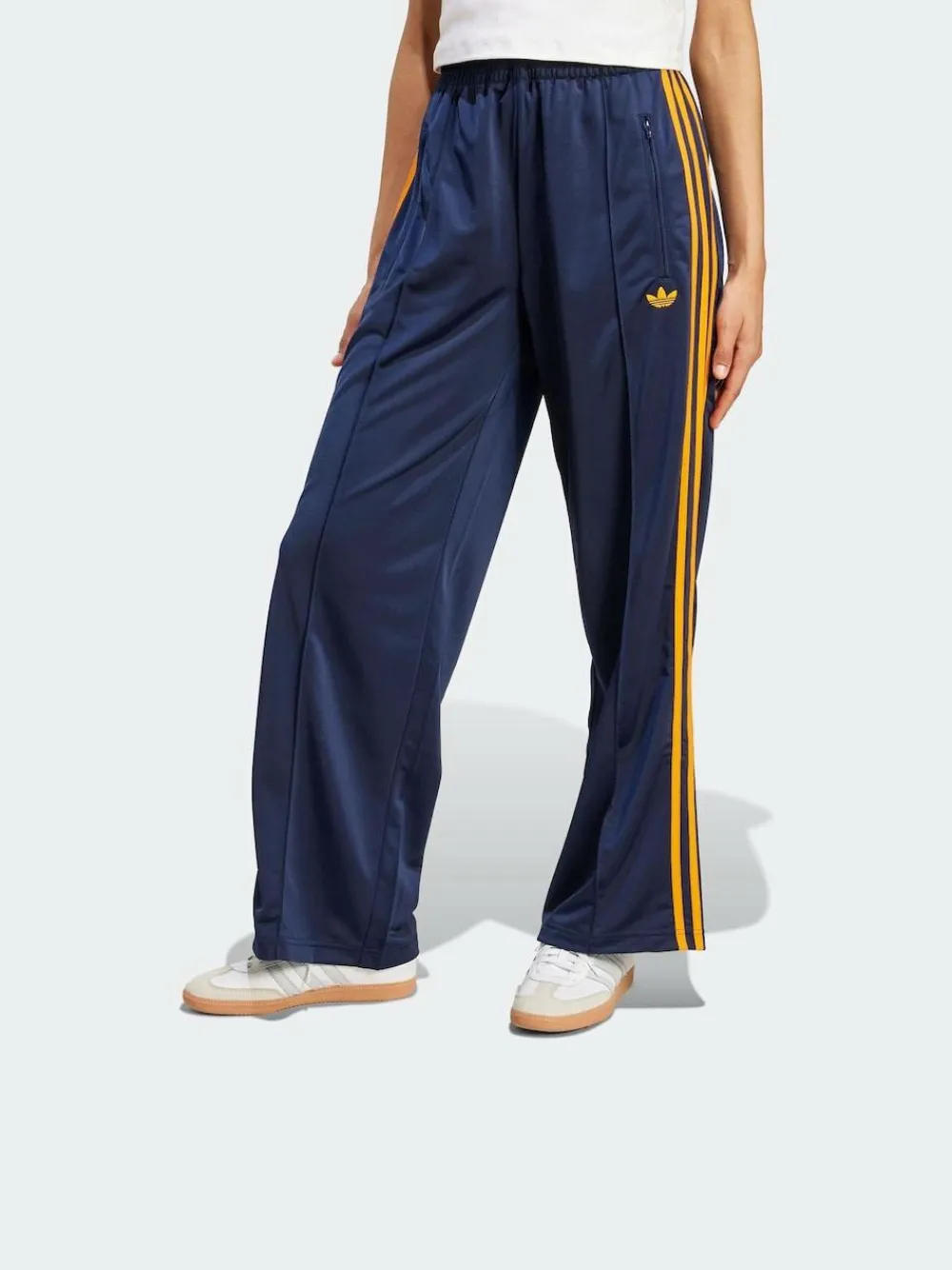 Hot adidas originals Navy Blue Firebird Loose Track Pant Trousers