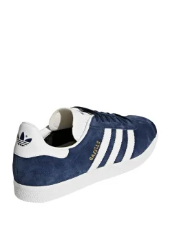 Discount adidas originals Navy Gazelle Trainers