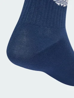 adidas originals Off White Crew 3-Stripes Crew Socks 3 Pairs^ Socks|Socks