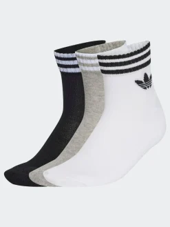 adidas originals Ankle 3-Stripes Crew Socks 3 Pairs^ Socks|Socks