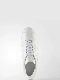 adidas originals White Gazelle Trainers^ Sneakers