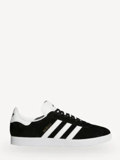 adidas originals White/Black Gazelle Trainers^ Sneakers