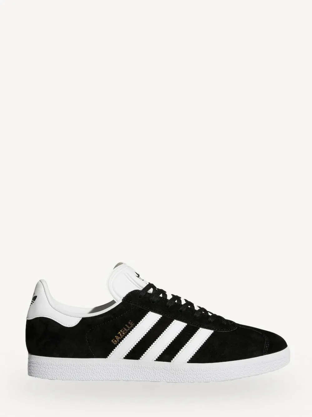 adidas originals White/Black Gazelle Trainers^ Sneakers